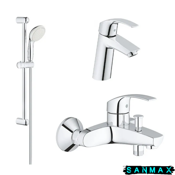 Набір зміш. для ванни 3в1 з New Tempesta 100 Grohe Eurosmart 123246MOL (123246MOL) 123246MOL фото