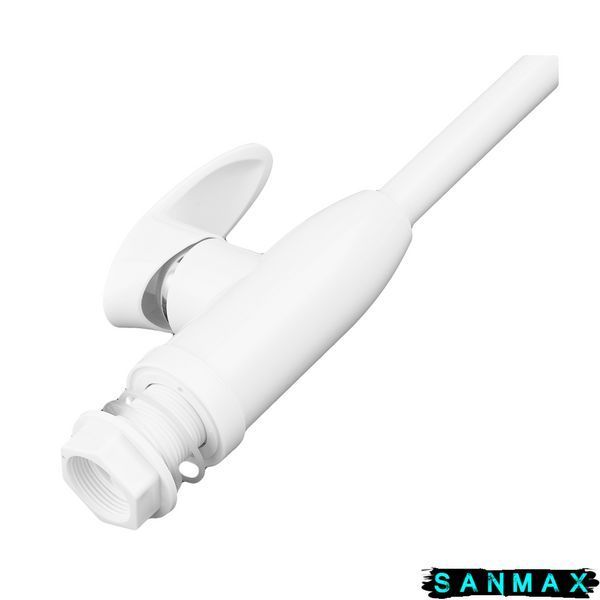 Змішувач для кухні Plamix Cezar-011-B Set Білий (з підведенням) (PM0667) PM0667 фото