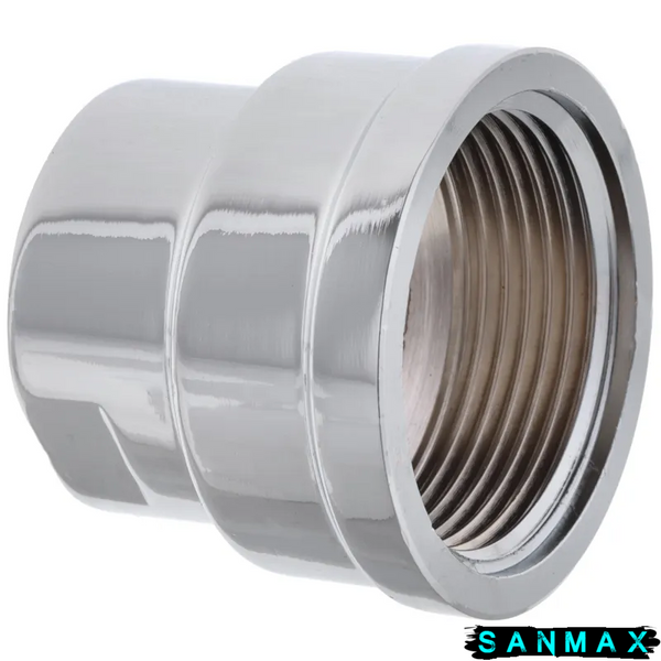 Муфта хромовона 1х1 1/4 Koer KF.C1012.chr (KF0123) KF0123 фото