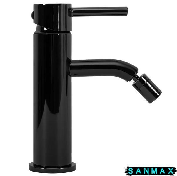 Змішувач для біде Rea Lungo Чорний Glossy чорний * REA-B0665 фото