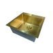 Кухонна інтегрована мийка Mixxus MH5050 Micro Decor Brushed Gold (3.0/0.8) Нерж Матове Золото (MI8214) MI8214 фото 2