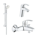 Набір зміш. для ванни 3в1 з New Tempesta 100 Grohe Eurosmart 123246MOL (123246MOL) 123246MOL фото 3