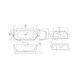 Ванна акрилова суцільнолита пристінна Koller Pool Euforia 1600x750 Білий з сифоном 0268250101 фото 5
