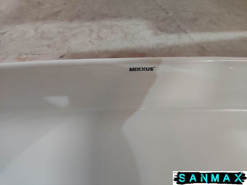 Умивальник накладний керамічний Mixxus Premium Bevel-0105 610х375х120mm (MP6524) MP6524 фото