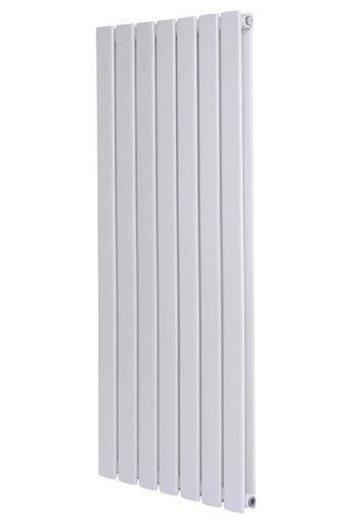 Вертикальний дизайнерський радіатор опалення Arttidesing Livorno II 7/1200/476/50 білий матовий LV II.7.120.47.5.W фото