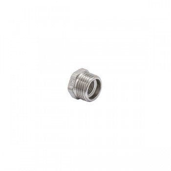 Футорка нікельована 1/4x1/2 Koer KF.F0206 (KR4830) KR4830 фото