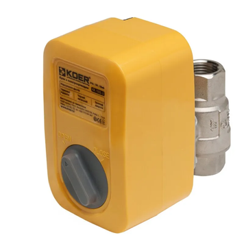 Кран 1/2" з електроприводом Koer KR.S1502-3 12В SUS (KR5568) KR5568 фото