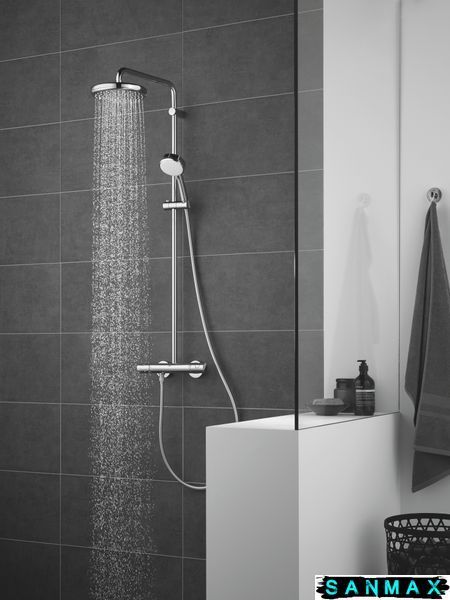 Лійка ручна для душу 2 режими струменю Grohe New Tempesta Cosmopolitan (27571002) 27571002 фото