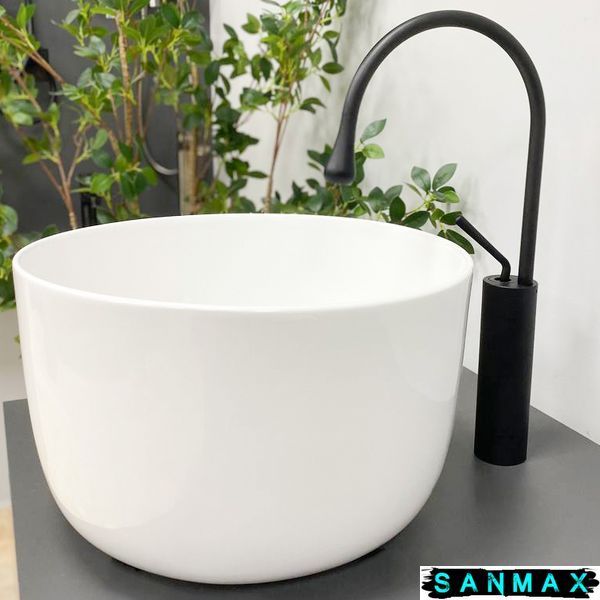 Умивальник накладний Vbi Rossano Білий VBI-016606 фото
