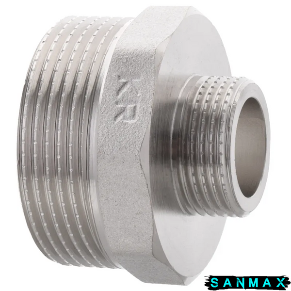 Ніпель нікельований 3/4x1 1/2 Koer KF.N0816 (KF0043) KF0043 фото
