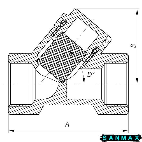 Фільтр латунний грубої очистки 2 Koer KR.F01 (KR2871) KR2871 фото