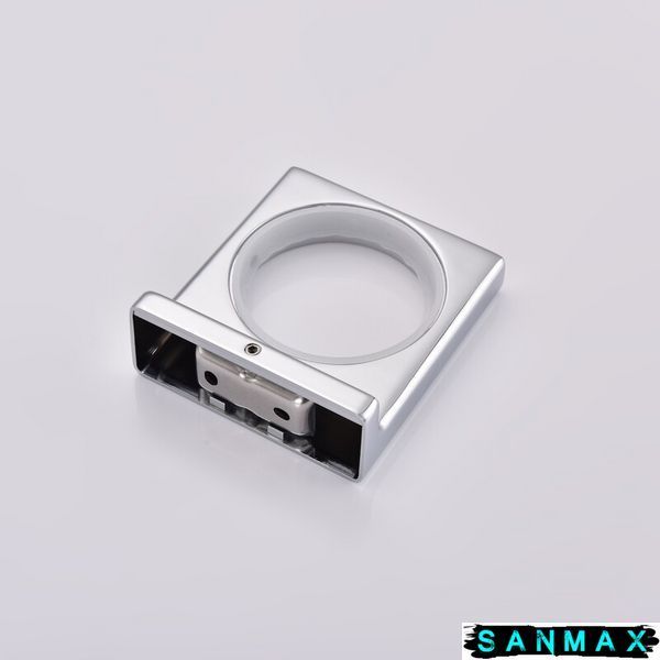 Стакан одинарний настінний Koer AS-0103-01 (скло) колір хром глянець (KR6165) KR6165 фото