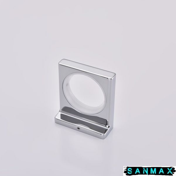 Стакан одинарний настінний Koer AS-0103-01 (скло) колір хром глянець (KR6165) KR6165 фото