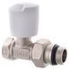 Кран радіаторний Roho 1/2" прямий з ручкою R5561-050 (АНТИПРОТІКАННЯ) (15/60) RO0131 фото 1