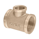 Трійник редукційний Koer KF.T100610F.WN - 1"х1/2"х1" FFF без нікелю (MX1530) MX1530 фото 1