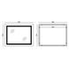Дзеркало Mixxus Warm MR12-90x70-Reverse з Led Touch, Anti-fog, димером, рег. яскравості (MI6675) MI6675 фото 4