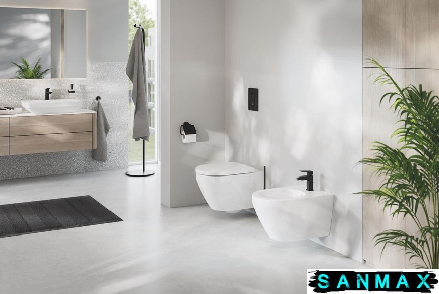 Одноважільний змішувач для біде S-розміру Grohe Cubeo (1018102430) 1018102430 фото