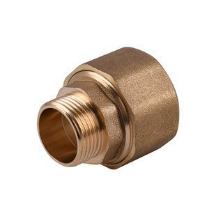 З`єднання зажимне пряме для труби &Oslash;28мм 3/4&Prime;З латунне LS442S OPTIMUM 000031016 фото