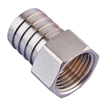 Штуцер нікельований 20х1/2 внутрішня Koer KF.U08F (KR3340) KR3340 фото
