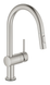 Сенсорний змішувач для кухні з висувним виливом Grohe Minta Touch (31358DC2) 31358DC2 фото 2