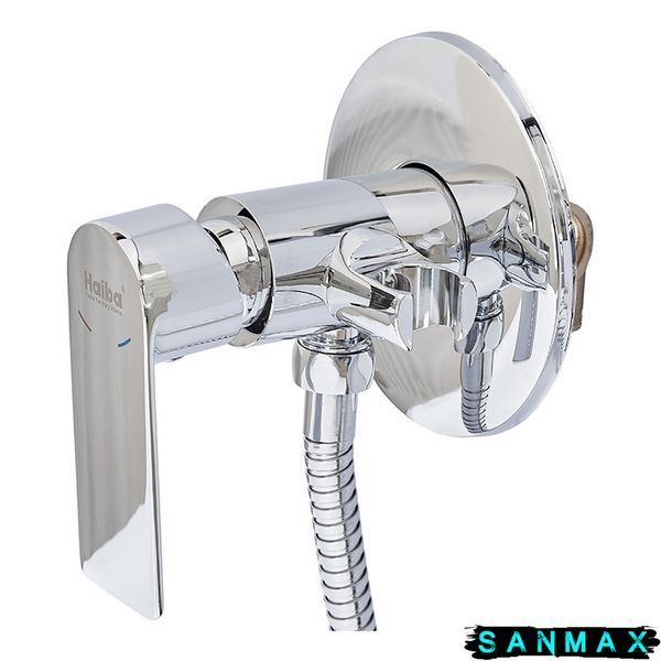 Змішувач для гігієнічного душу Haiba Alex 002 Хром (HB3978) HB3978 фото