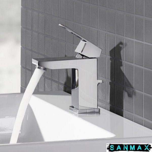 Змішувач для умивальника з дон. клапаном Grohe Eurocube (23127000) 23127000 фото