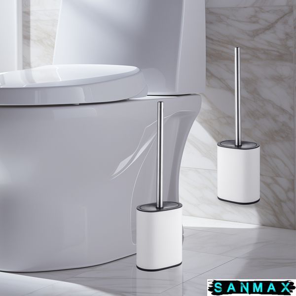 Йоржик для унітазу універсальний Mixxus Premium Diverse-TB0101 White колір білий (MI7064) MI7064 фото