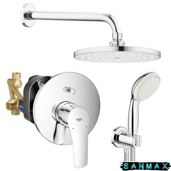 Вбудована душова система зі змішувачем Grohe Eurosmart New (UA25183004) UA25183004 фото