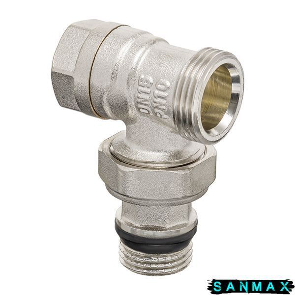 Комплект для підключення радіатора 1/2x3/4 ЗЗ кутовий Koer Set-14 (KR3178) KR3178 фото