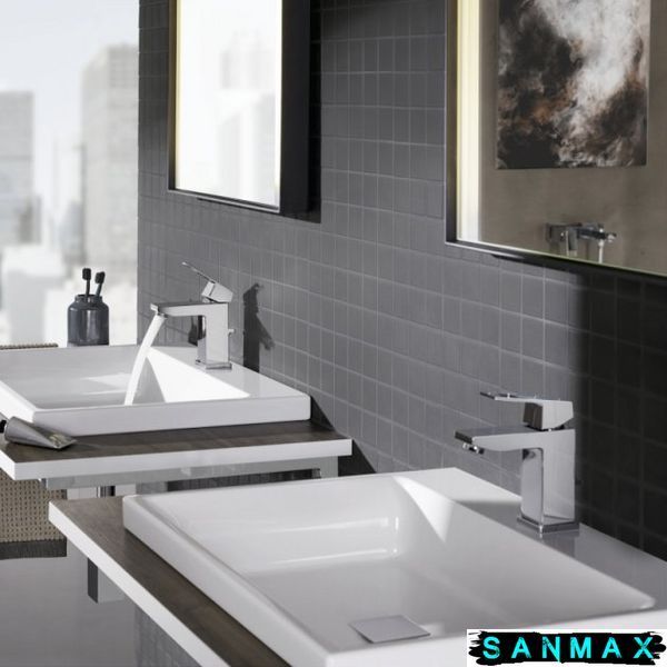 Змішувач для умивальника з дон. клапаном Grohe Eurocube (23127000) 23127000 фото