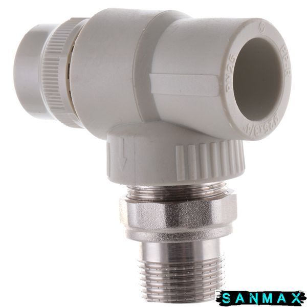 Кран термостатичний кутовий PPR 25x3/4 Koer K0150.PRO 80 (KP0190) KP0190 фото