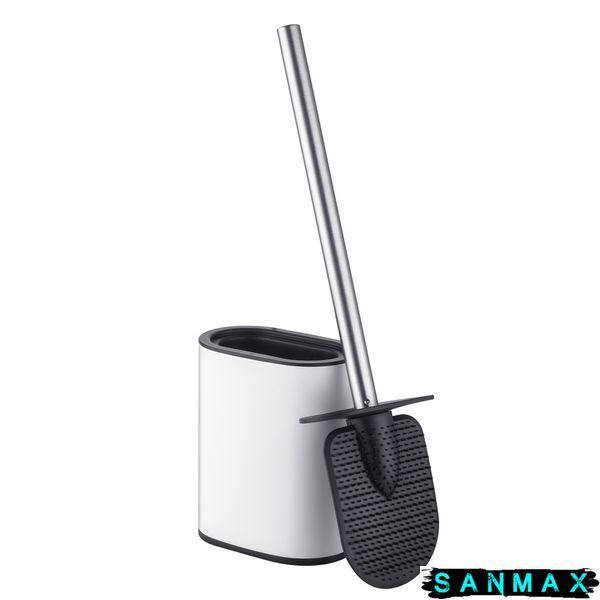 Йоржик для унітазу універсальний Mixxus Premium Diverse-TB0101 White колір білий (MI7064) MI7064 фото
