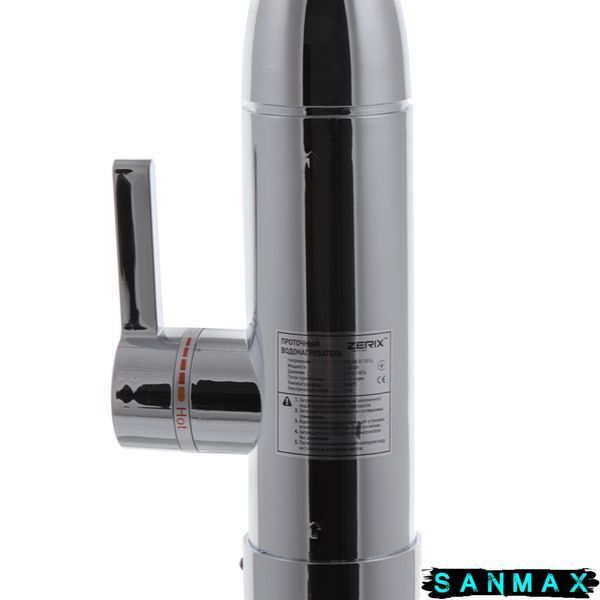 Водонагрівач Zerix ELW03-EFP (з індик. темп. І УЗО) (ZX2807) ZX2807 фото