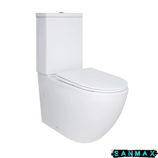 Чаша унітазу-компакту Mixxus Ellipse-0403-T3 Bowl 640х360х835 Tornado 3.0 без сидіння (MI8345) MI8345 фото