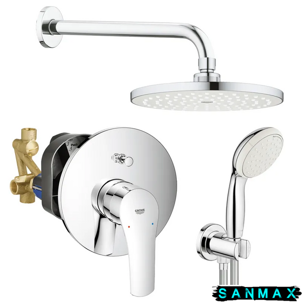 Вбудована душова система зі змішувачем Grohe Eurosmart New (UA25183004) UA25183004 фото