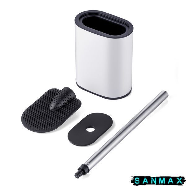 Йоржик для унітазу універсальний Mixxus Premium Diverse-TB0101 White колір білий (MI7064) MI7064 фото