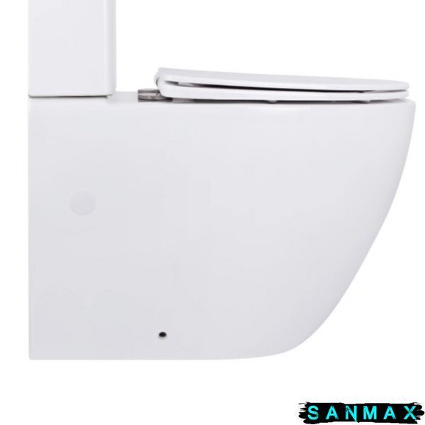 Чаша унітазу-компакту Mixxus Ellipse-0403-T3 Bowl 640х360х835 Tornado 3.0 без сидіння (MI8345) MI8345 фото