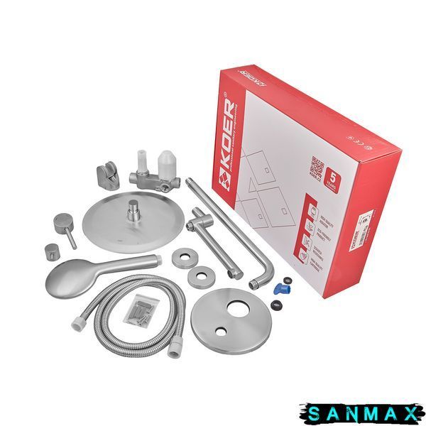 Вбудована душова система Koer KI-66018-02 Нерж (KR4794) KR4794 фото