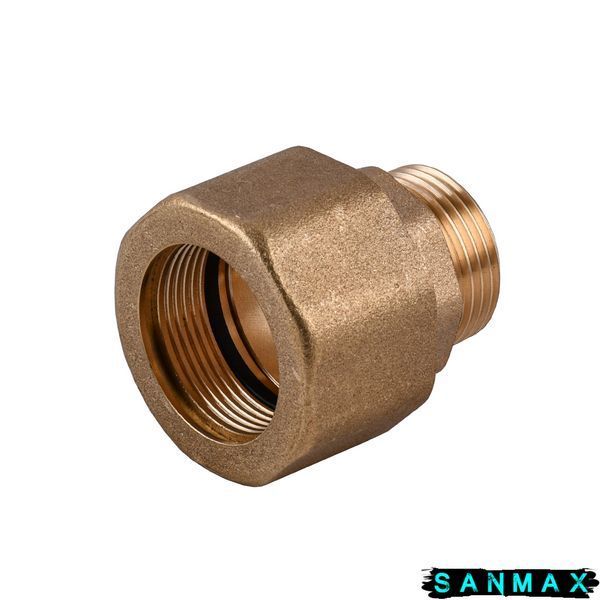 З`єднання зажимне пряме для труби &Oslash;28мм 3/4&Prime;З латунне LS442S OPTIMUM 000031016 фото