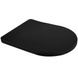 Кришка для унітазу Mixxus Premium Seat Cover Ellipse-Bevel-2001 Чорний 463х361х50mm з мікроліфтом Чорна (MP6615) MP6615 фото 1