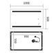 Дзеркало Mixxus Premium Lines MR17-100x60-Reverse (Led Touch, Anti-fog, димер) (MP6625) MP6625 фото 2