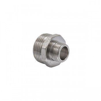 Ніпель нікельований 1/2х1 Koer KF.N0610 (KR3309) KR3309 фото