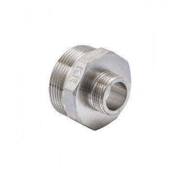 Ніпель нікельований 3/4х1 1/2 Koer KF.N0816 (KR3311) KR3311 фото