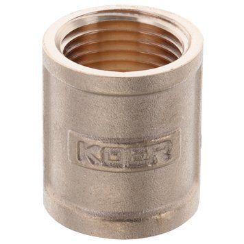 Муфта латунна 1/2 Koer KF.C06.WN (KR3025) KR3025 фото