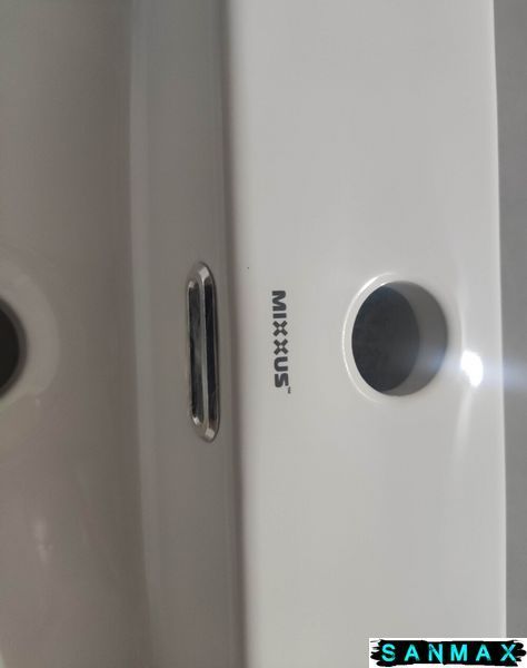 Раковина підвісна Mixxus Premium Quadro-0205 410х360х130mm з отвором під змішувач та переливом (MP6508) MP6508 фото