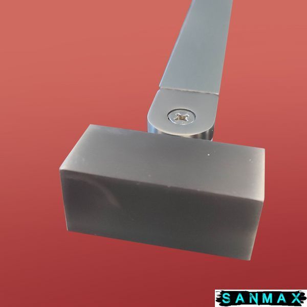 Двері в нішу Koer SR SD04-120x200-TR-07 прозоре скло Easy Clean 10мм, графіт (KR5388) KR5388 фото