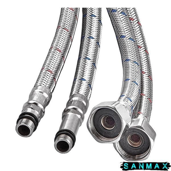 Комплект шлангів для змішувача з нержавійки M10 30 см Champion (AC0666) AC0666 фото