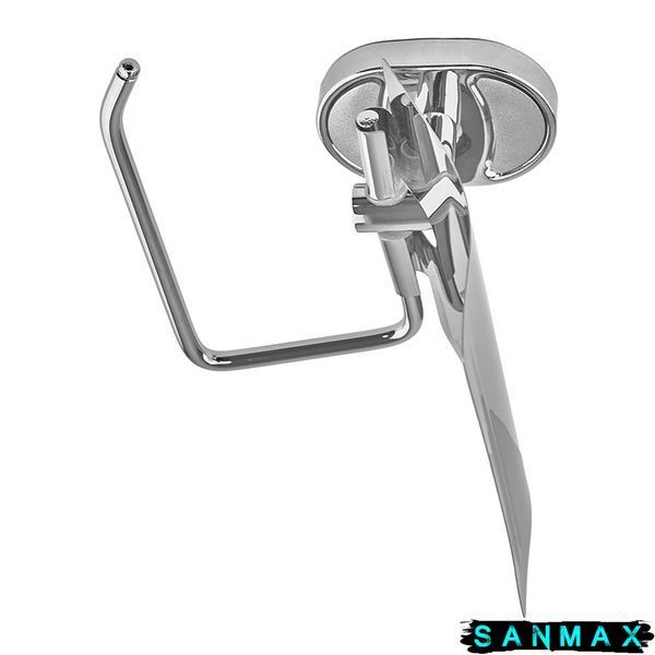 Паперотримач з кришкою Zerix AFB-0103 (ZX5063) ZX5063 фото