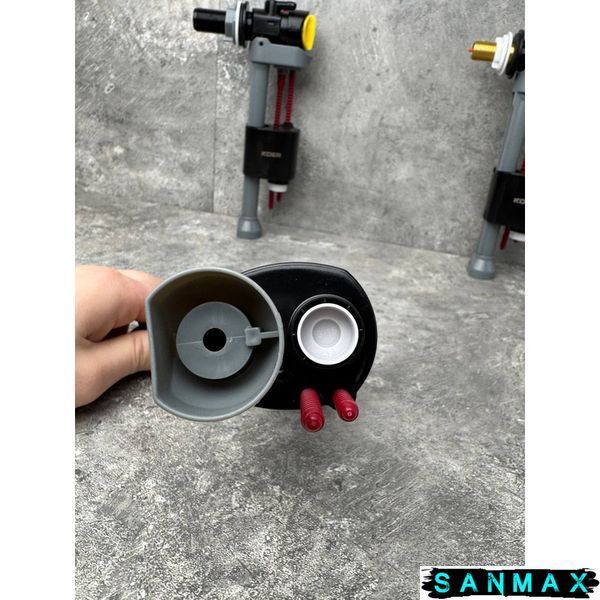 Арматура наповнювальна Koer KT-0108-1/2" з боковим підведенням та пласт. різьбленням 1/2" (KR5833) KR5833 фото