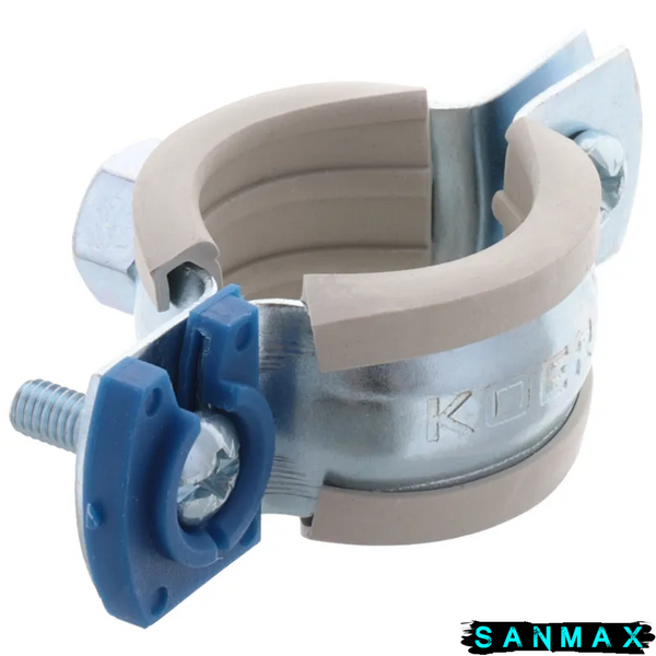 Хомут трубний оцинкований 3/4 (26-30) Koer KCB.10.G сірий (KR2785) KR2785 фото